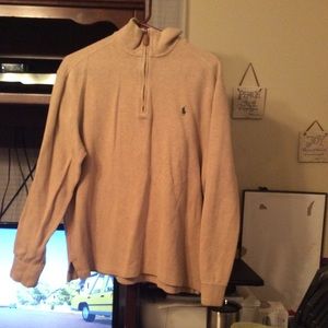 Tan brown polo jacket